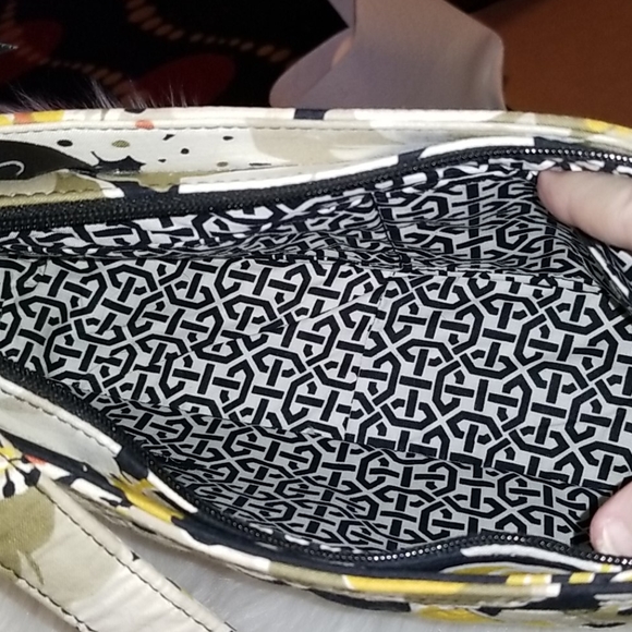VERY VERA BRADLEY Cassidy & Wallet in Dogwood unique Beautifully clean - Picture 13 of 17